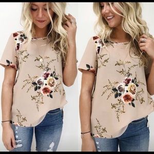 Floral blouse